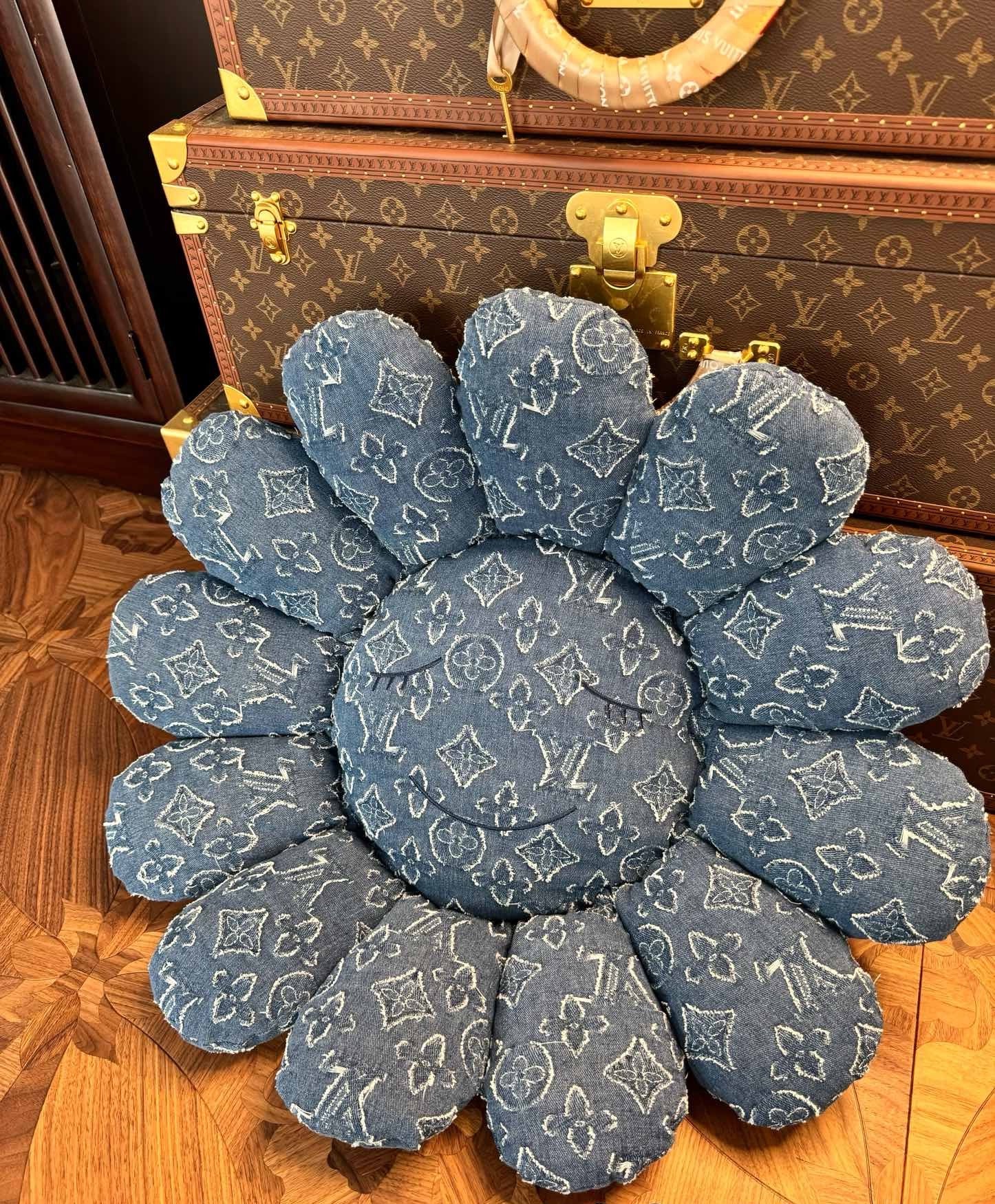 CUSTOM LV MURAKAMI FLOWER PLUSH