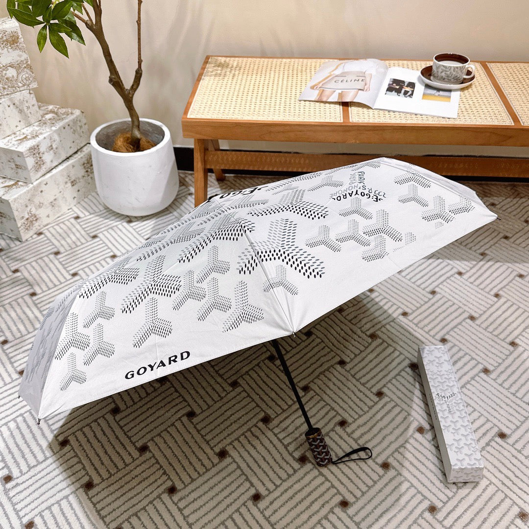 CUSTOM GOYARD RETRACTABLE UMBRELLA