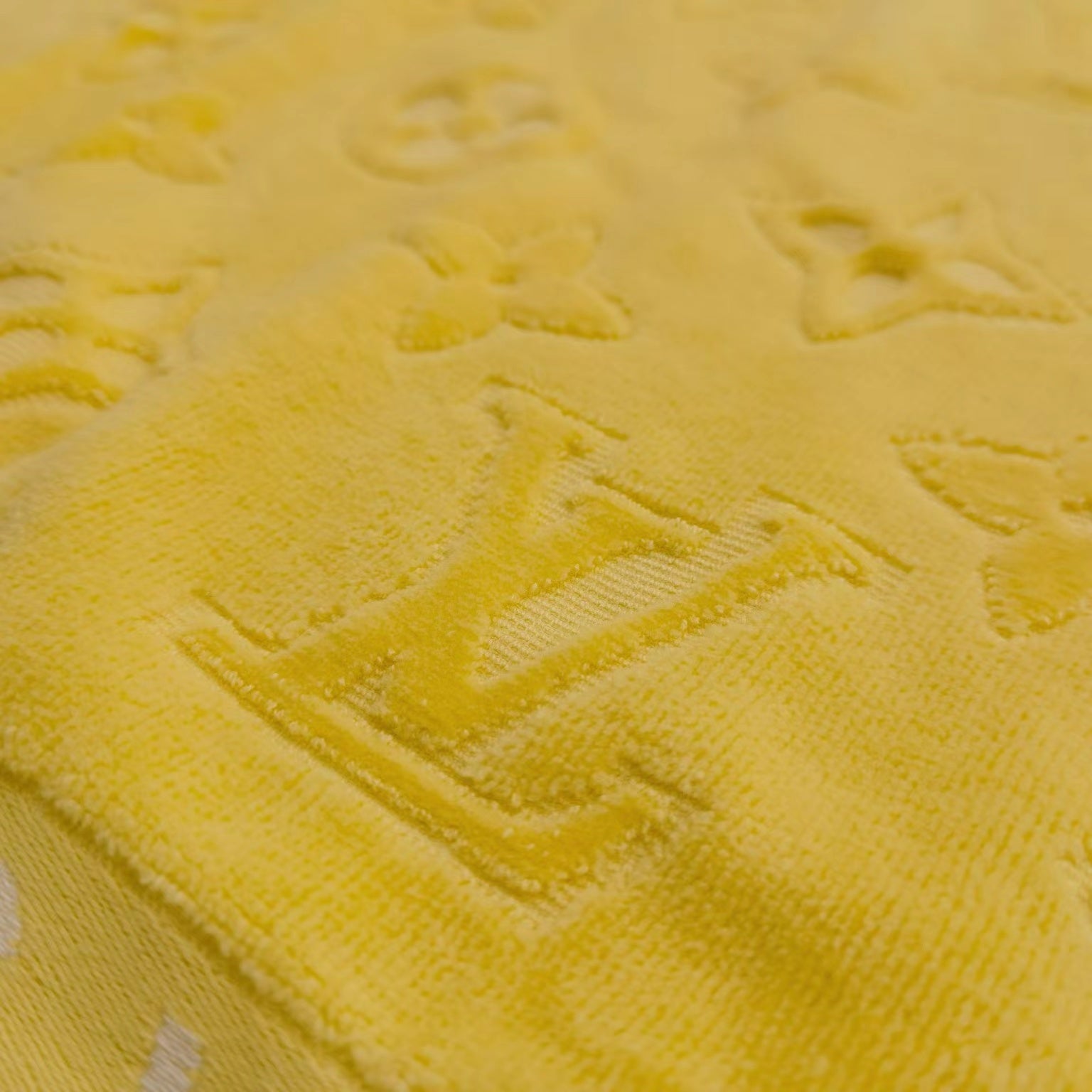 CUSTOM LV BEACH TOWEL