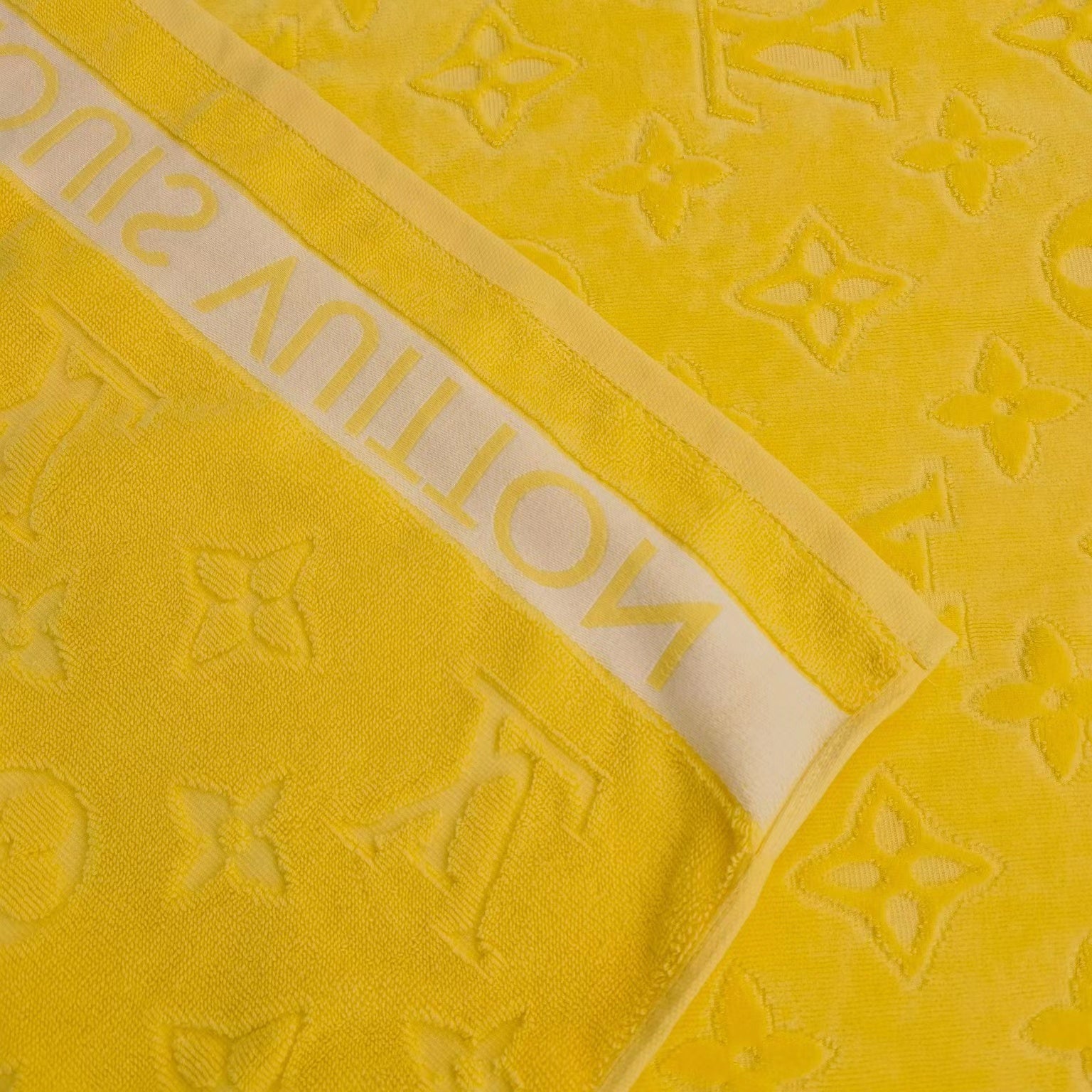 CUSTOM LV BEACH TOWEL