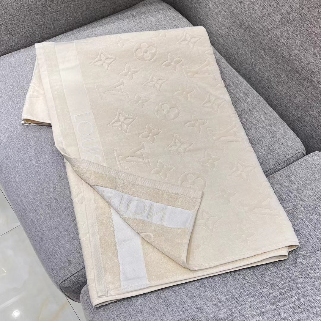 CUSTOM LV BEACH TOWEL