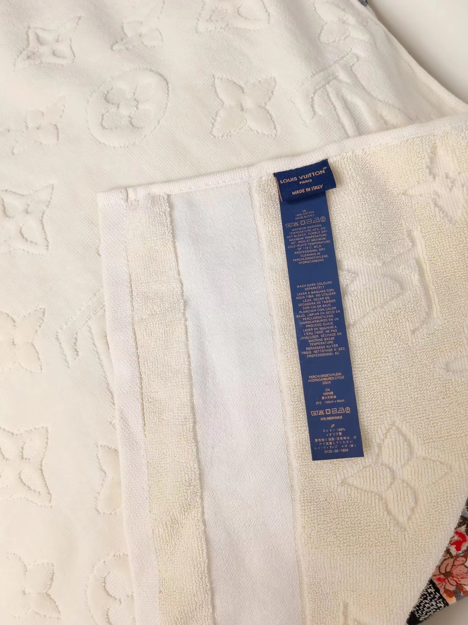 CUSTOM LV BEACH TOWEL