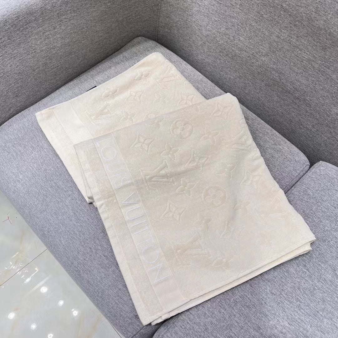 CUSTOM LV BEACH TOWEL