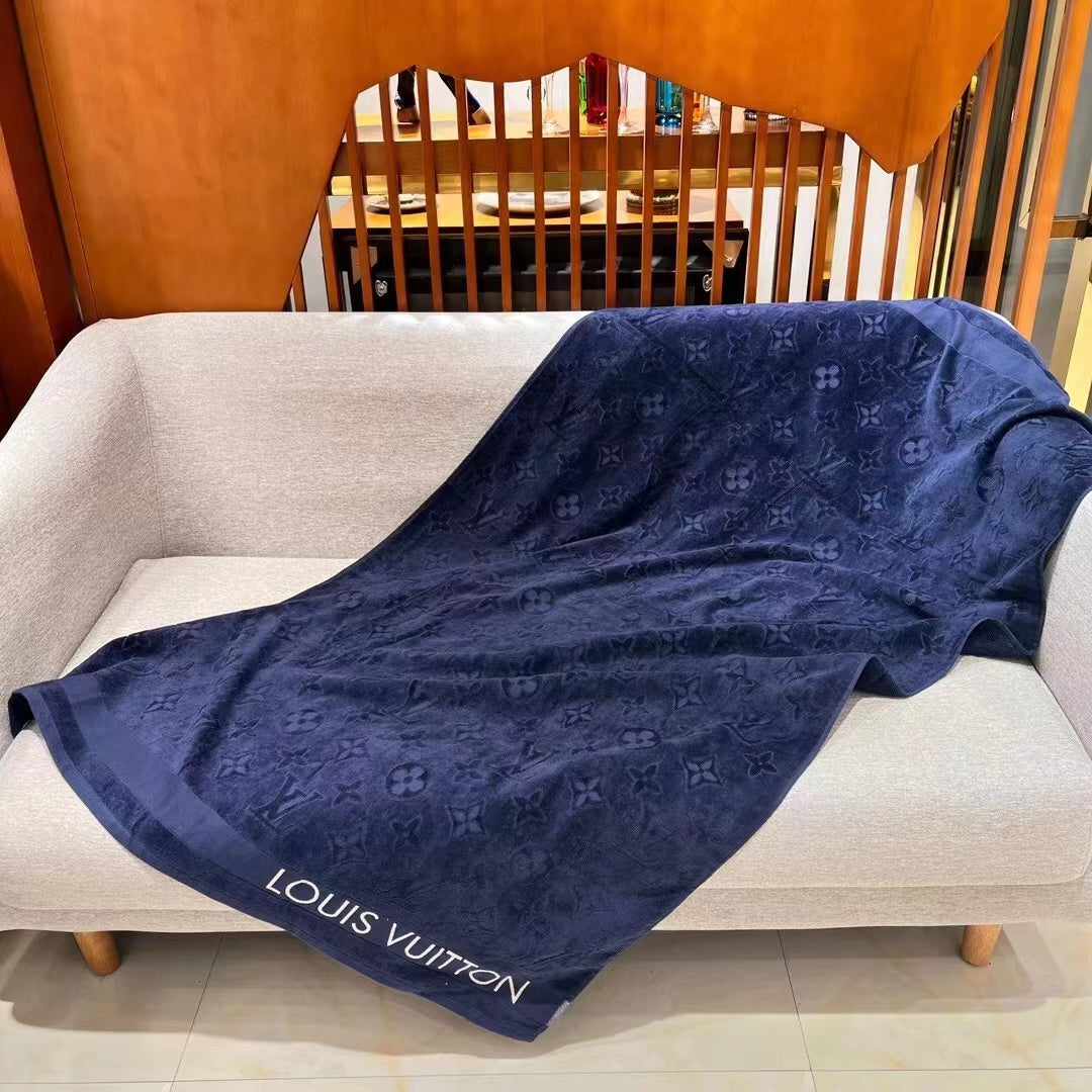 CUSTOM LV BEACH TOWEL