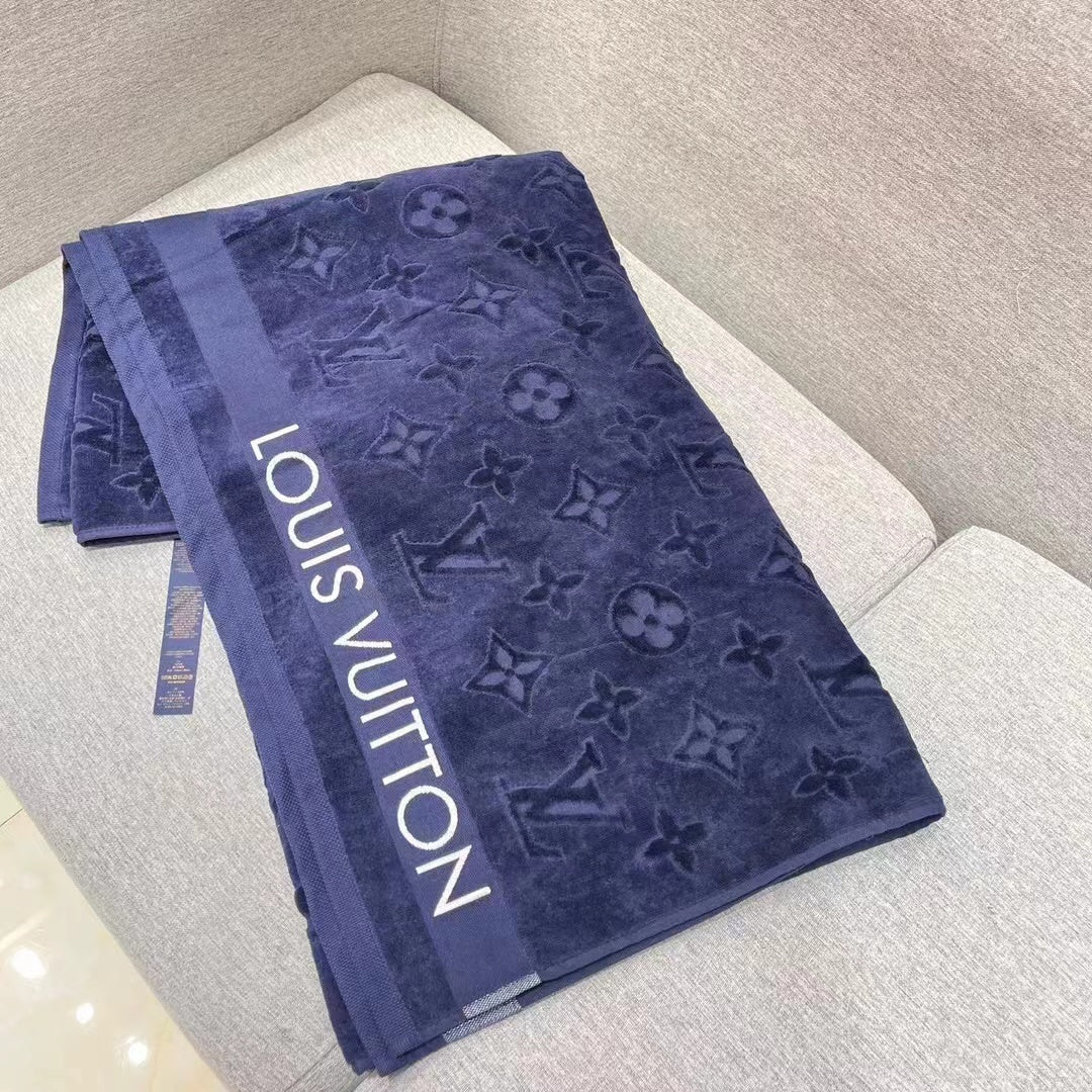 CUSTOM LV BEACH TOWEL