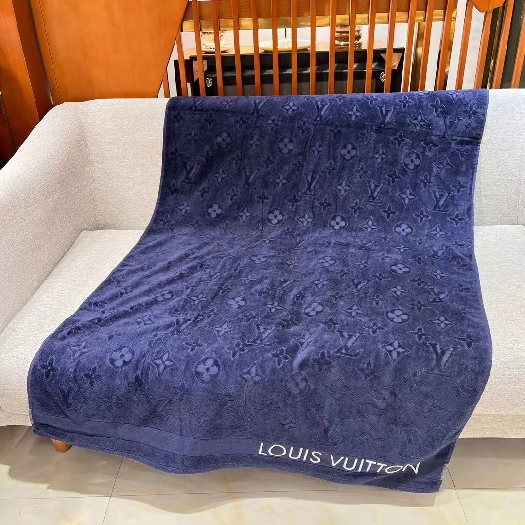CUSTOM LV BEACH TOWEL