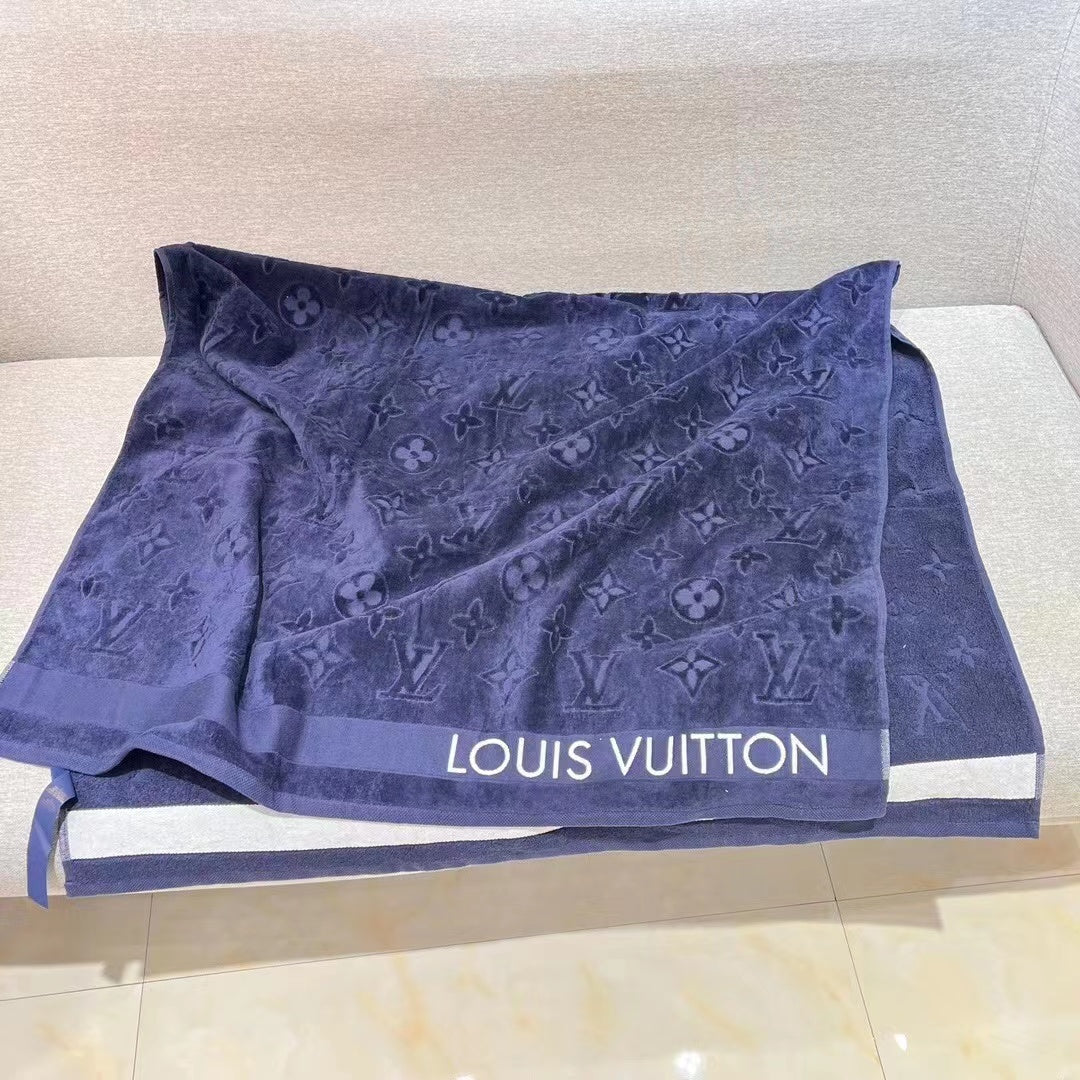 CUSTOM LV BEACH TOWEL