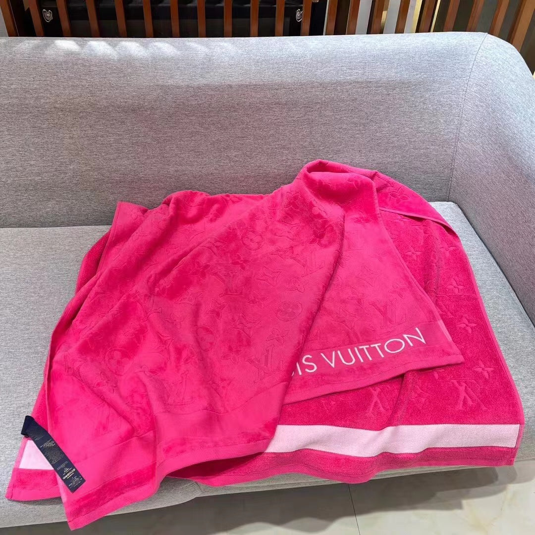 CUSTOM LV BEACH TOWEL