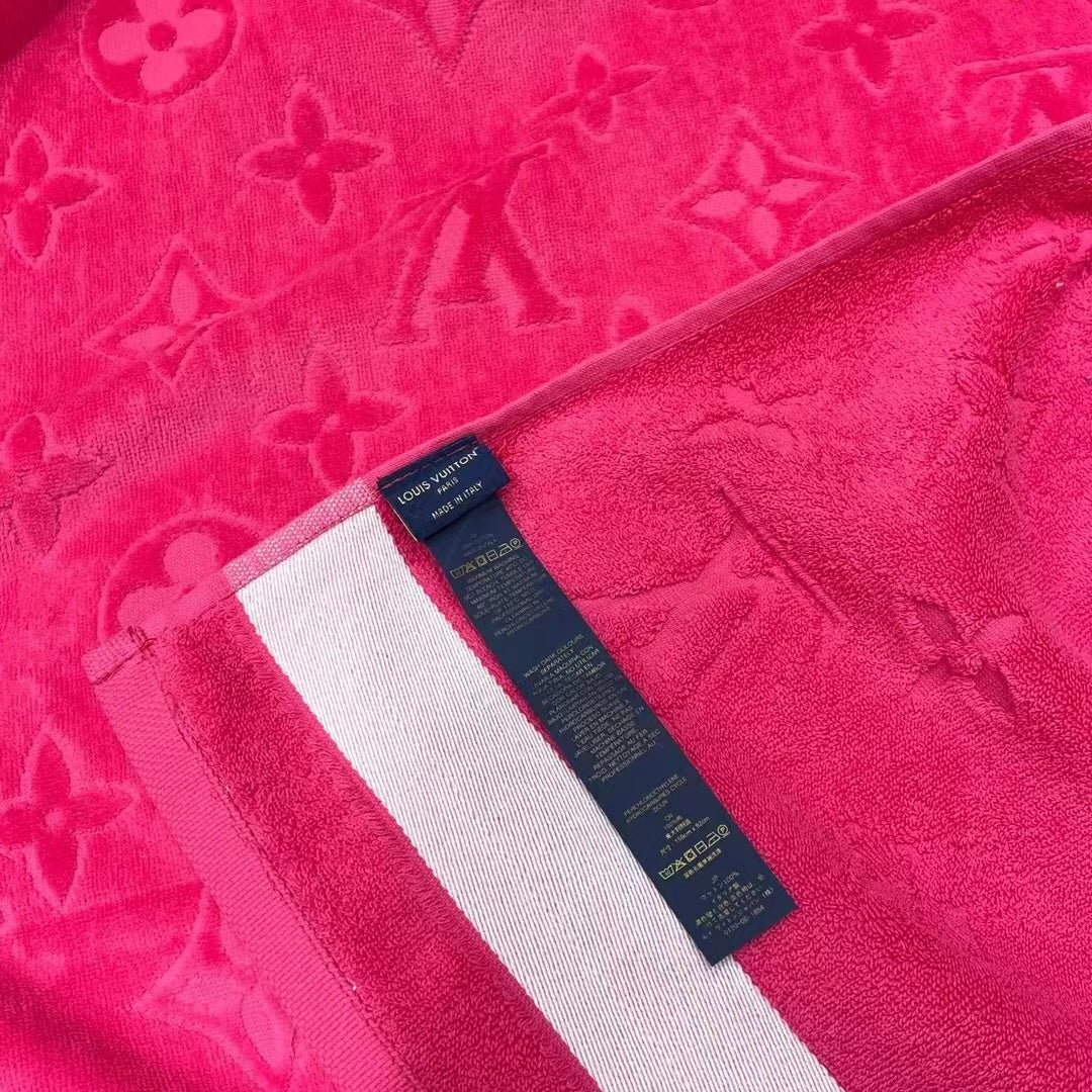 CUSTOM LV BEACH TOWEL