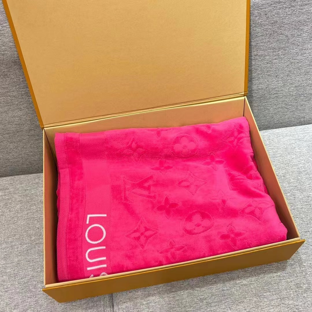 CUSTOM LV BEACH TOWEL