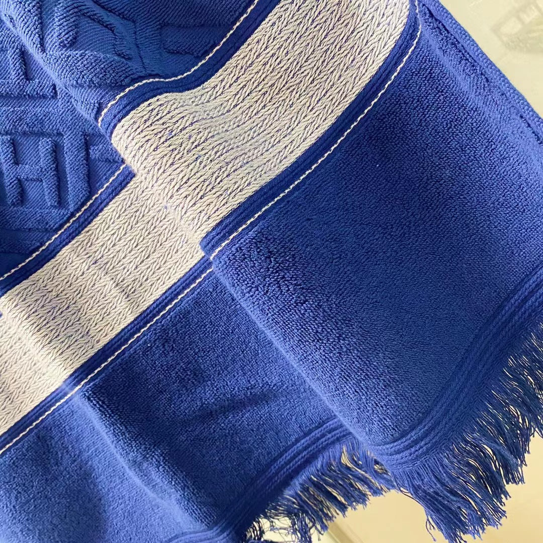 CUSTOM HERMES BEACH TOWEL