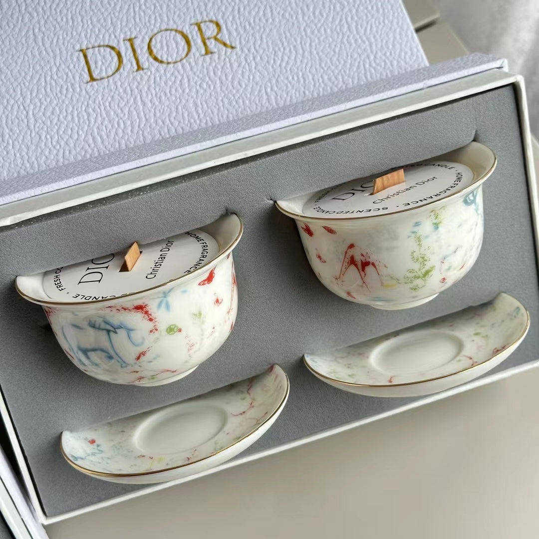 CHRISTIAN SCENTED CANDLES SET
