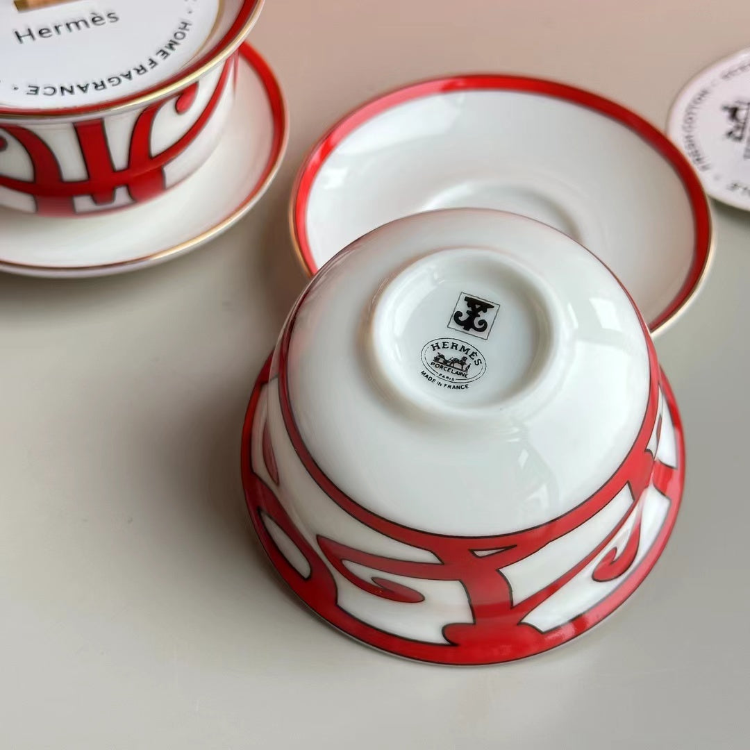 HERMES SCENTED CANDLES SET