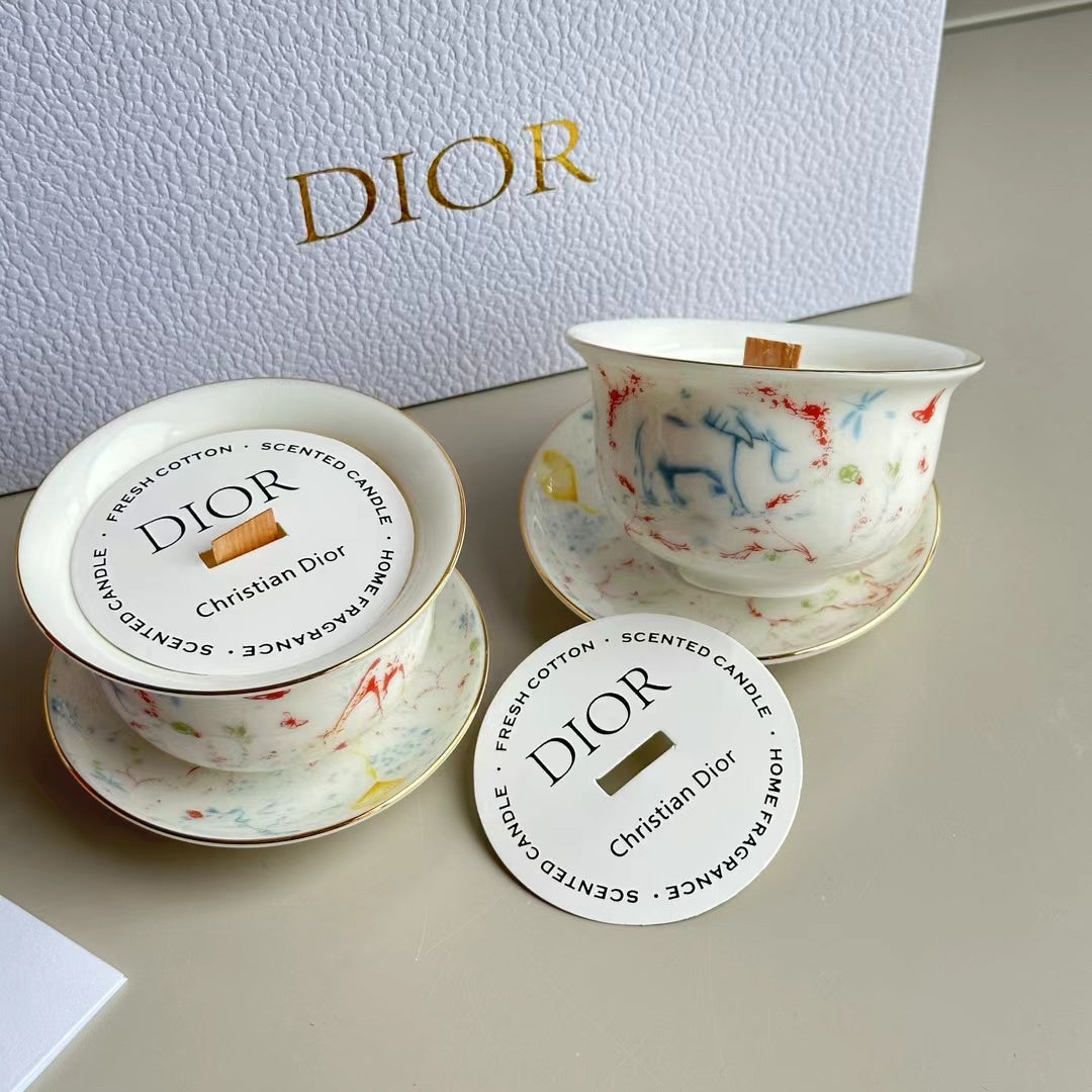 CHRISTIAN SCENTED CANDLES SET