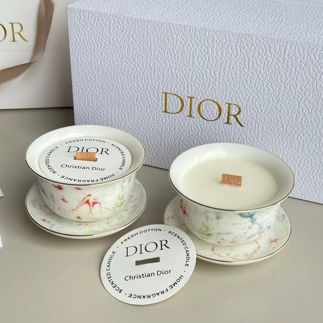 CHRISTIAN SCENTED CANDLES SET