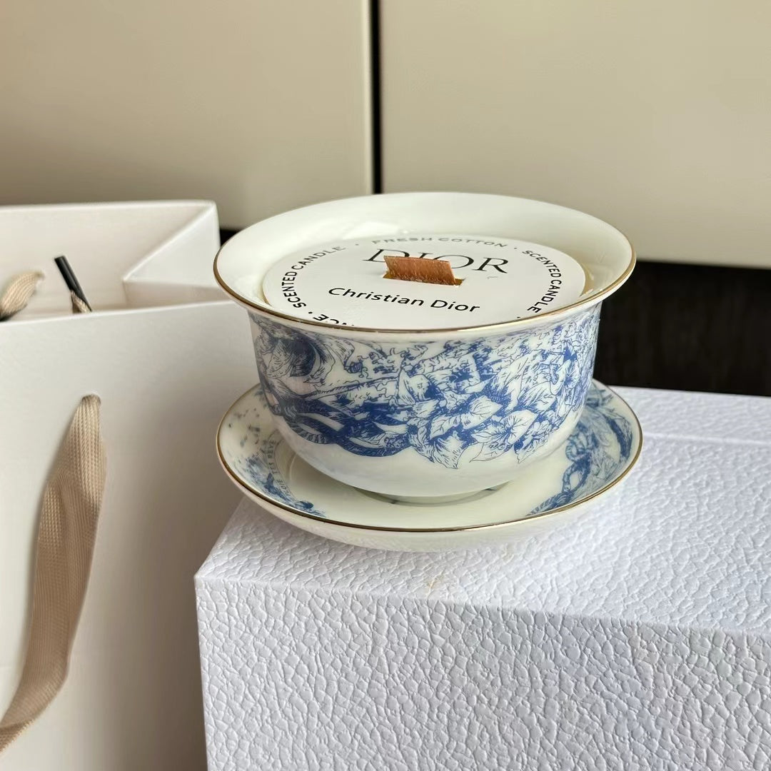 CHRISTIAN SCENTED CANDLES SET