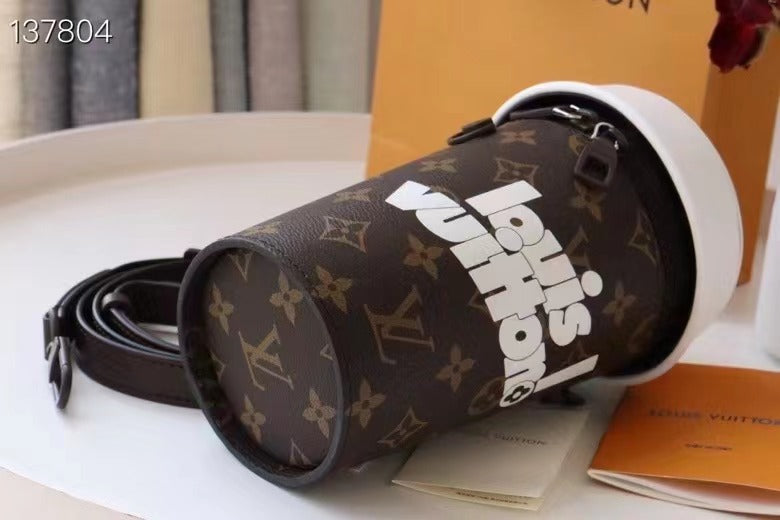 CUSTOM LOUIS COFFEE CUP POUCH