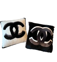 COCO SHEARLING THROW PILLOW