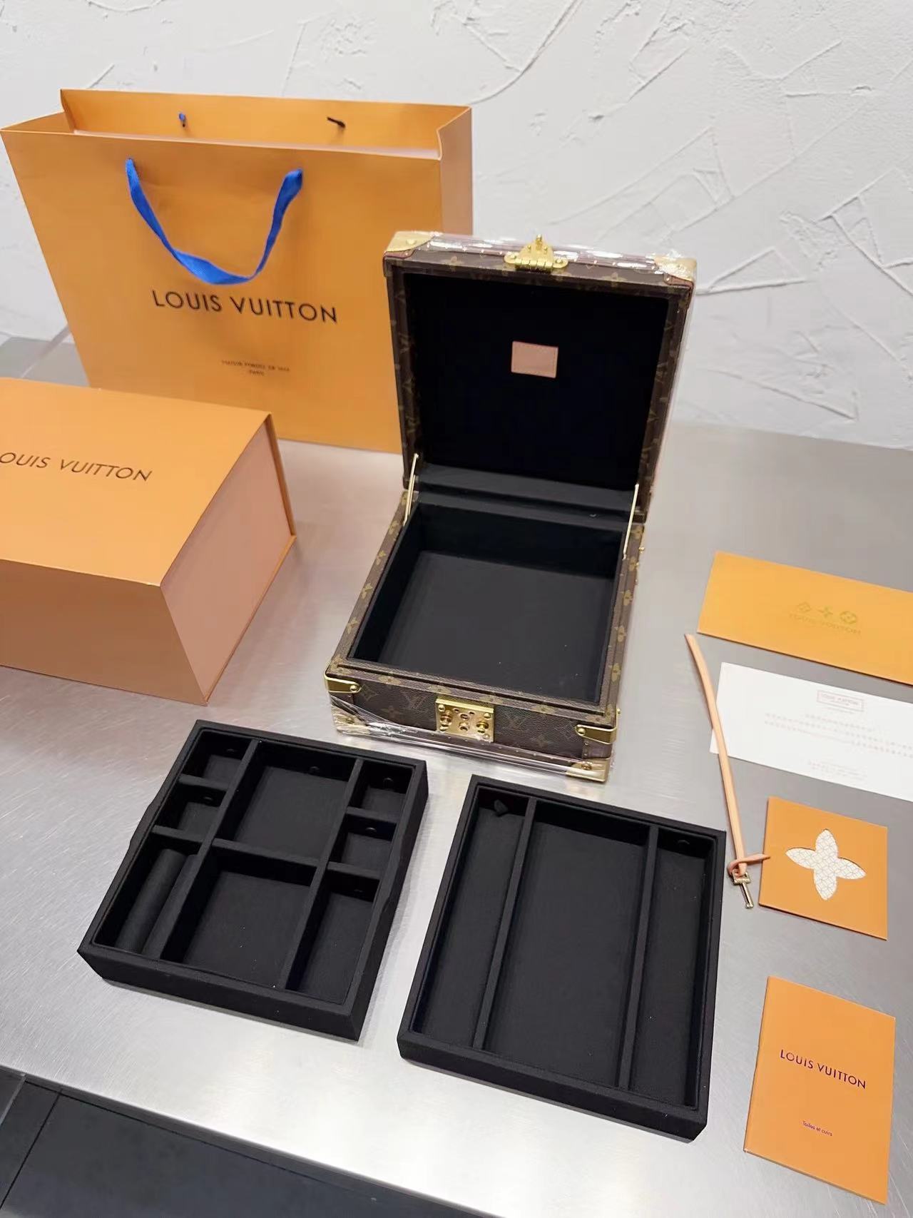 CUSTOM LV JEWELRY BOX
