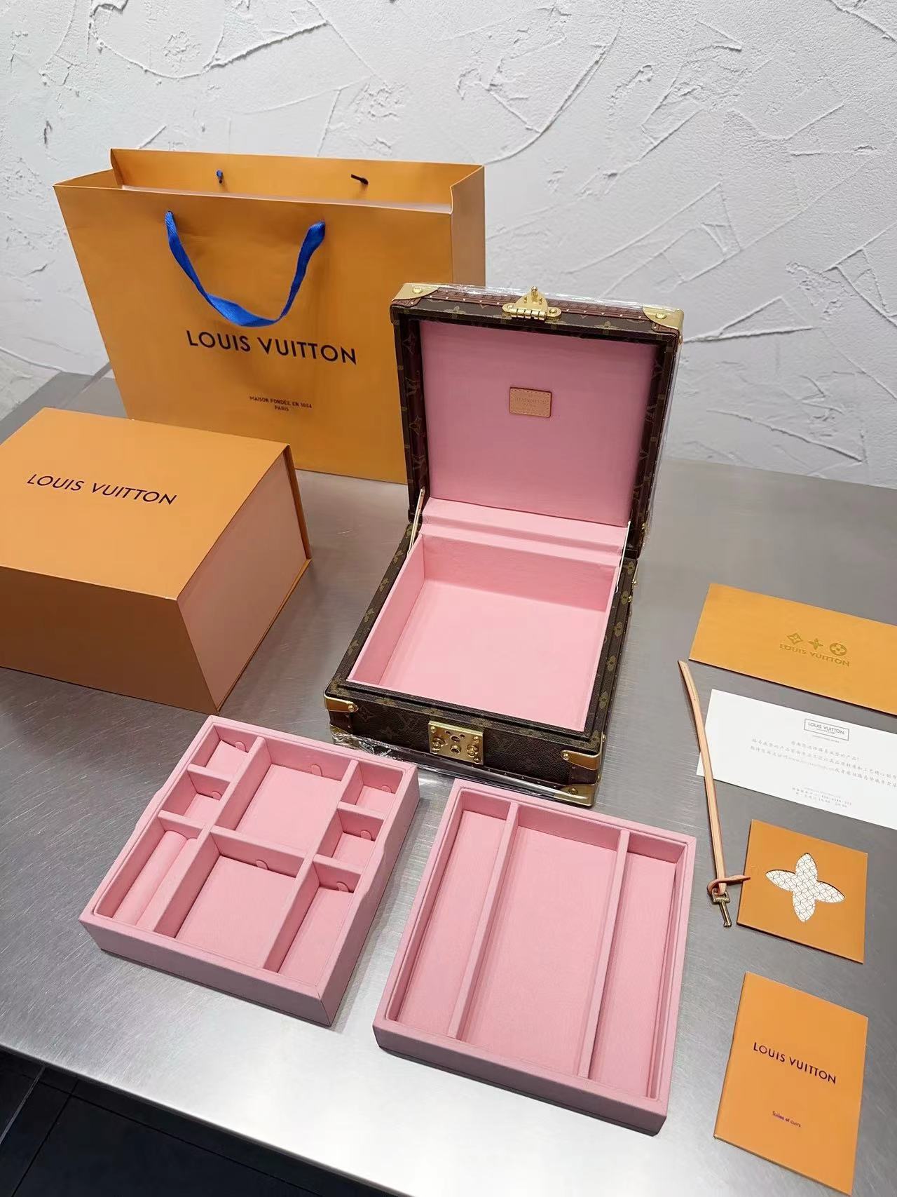 CUSTOM LV JEWELRY BOX