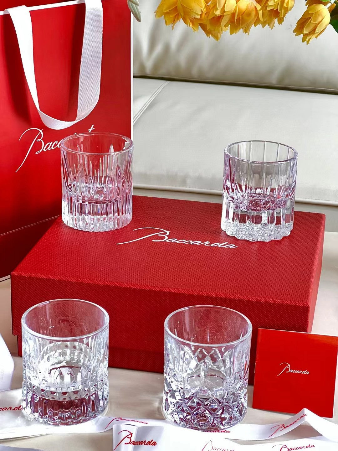 BACCAROLA CUPS GLASSWARE SET