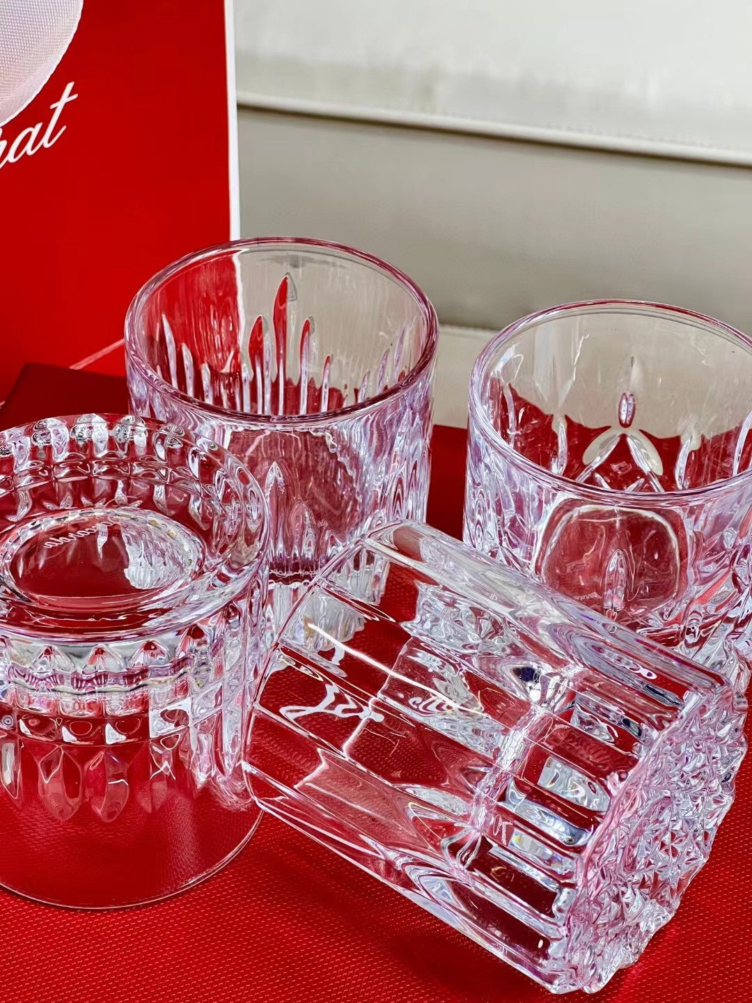 BACCAROLA CUPS GLASSWARE SET