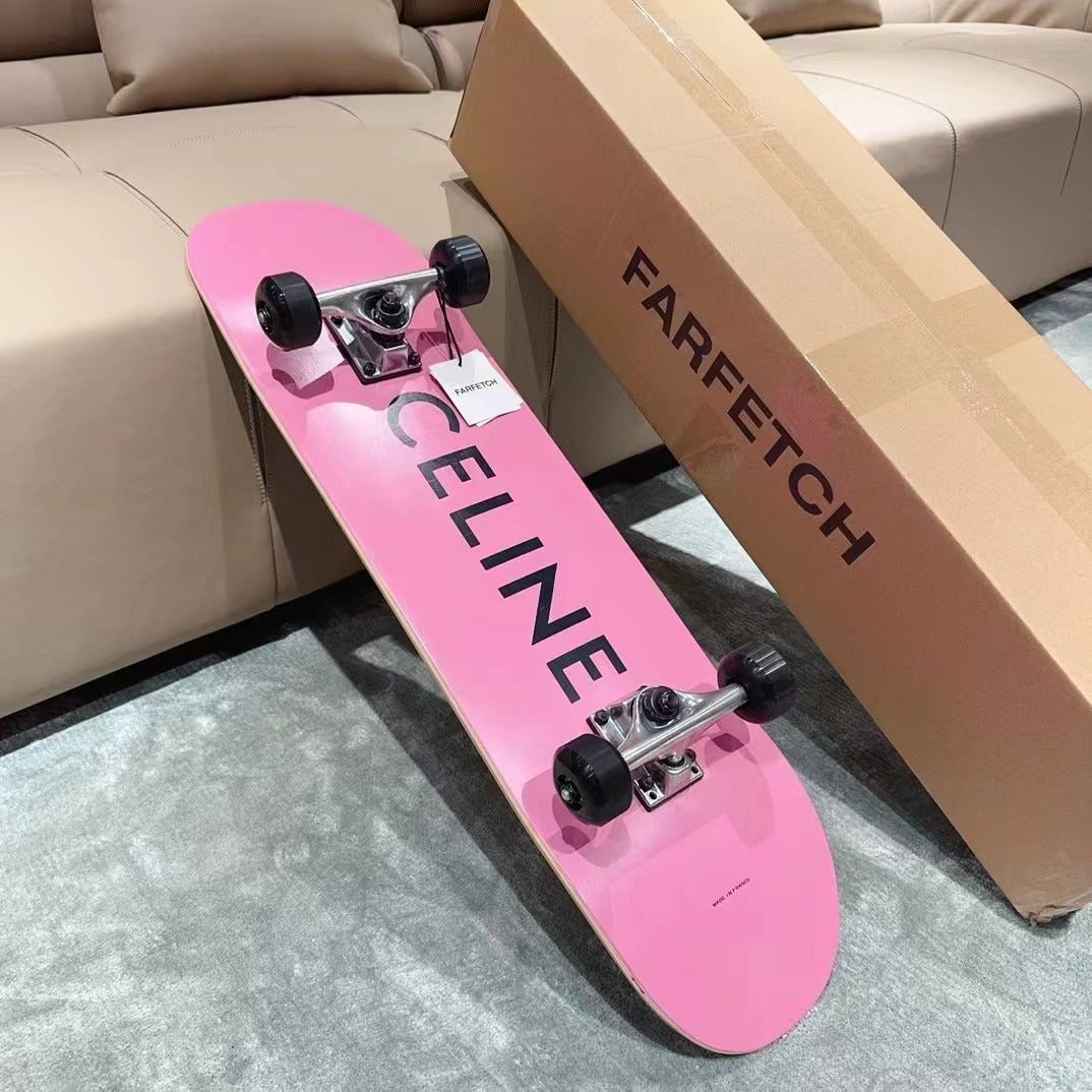 CELINE BLACK PINK SKATEBOARD