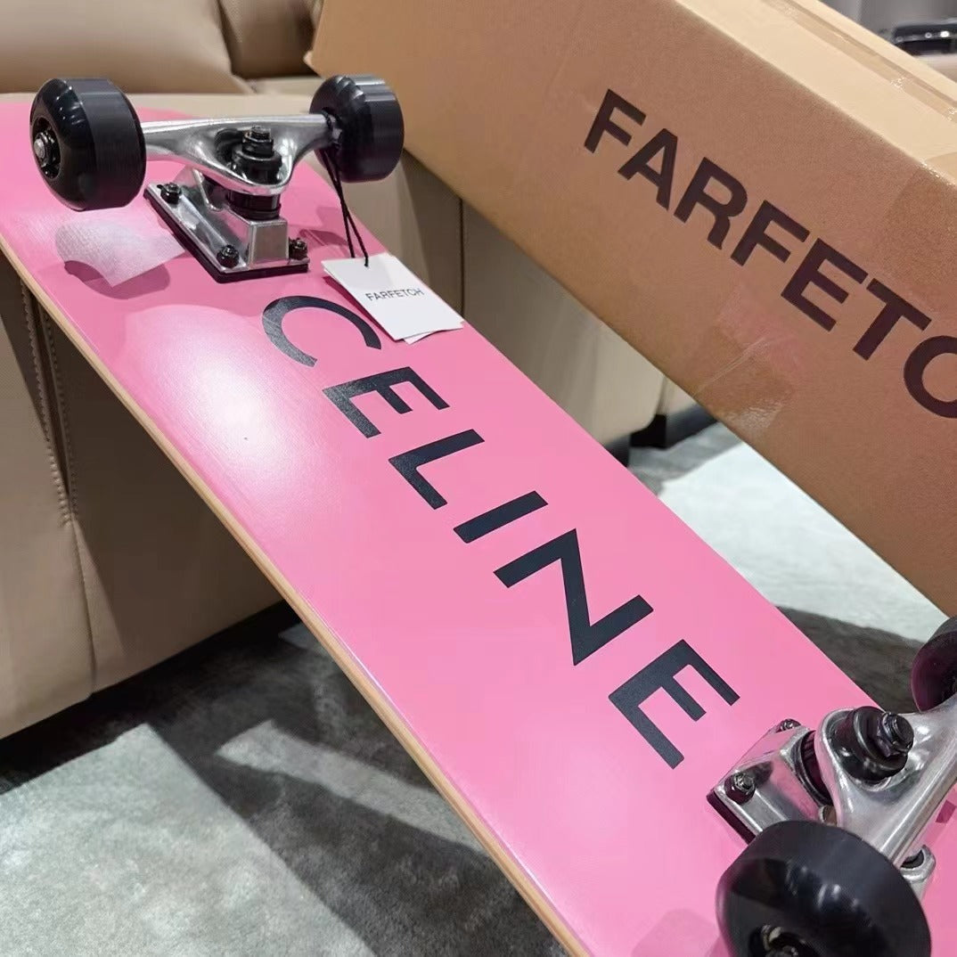 CELINE BLACK PINK SKATEBOARD