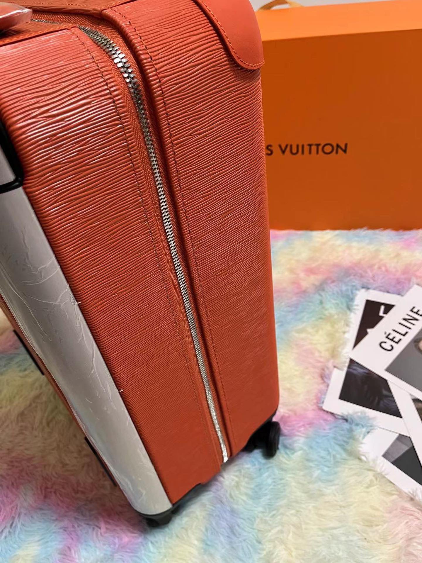 CUSTOM ORANGE CABIN 37L HORIZON 55 SUITCASE