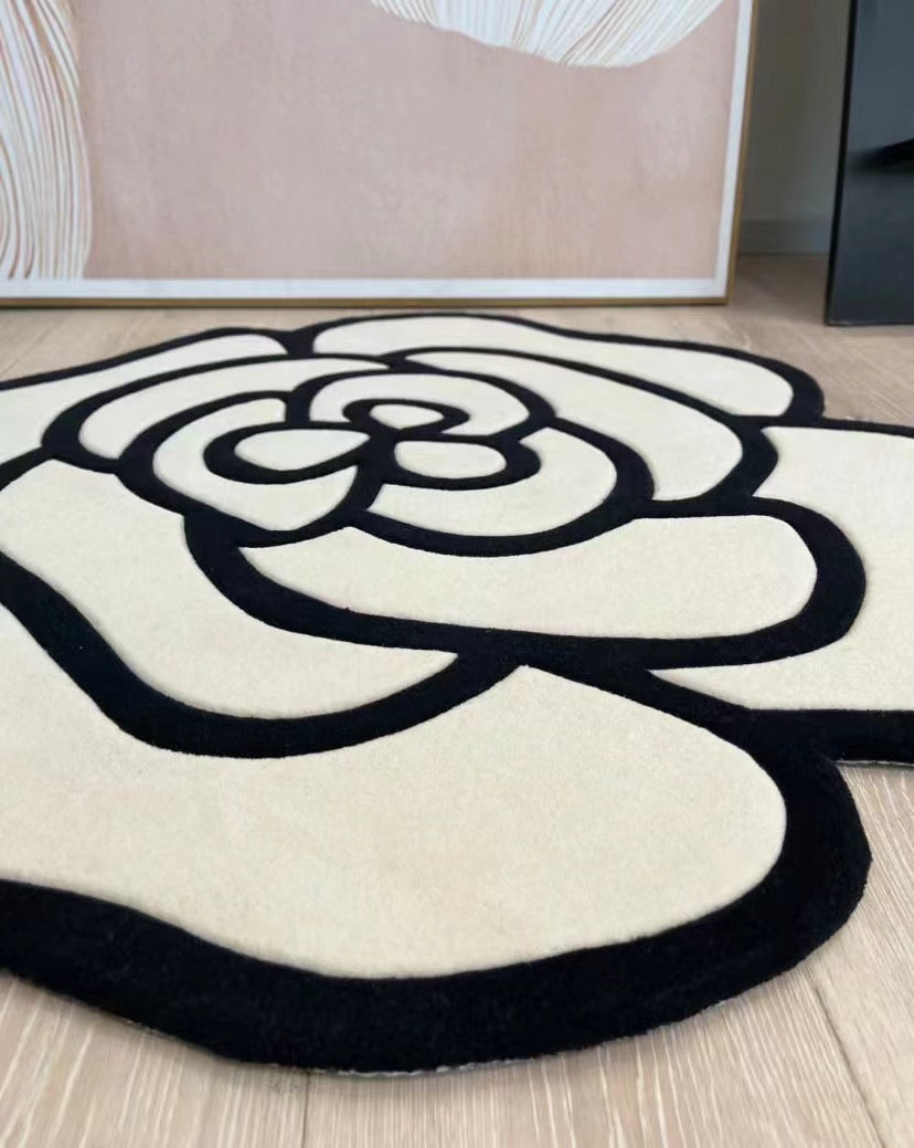 COCO CAMELLIA FLOWER RUG