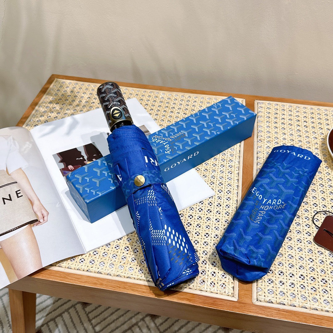 CUSTOM GOYARD RETRACTABLE UMBRELLA