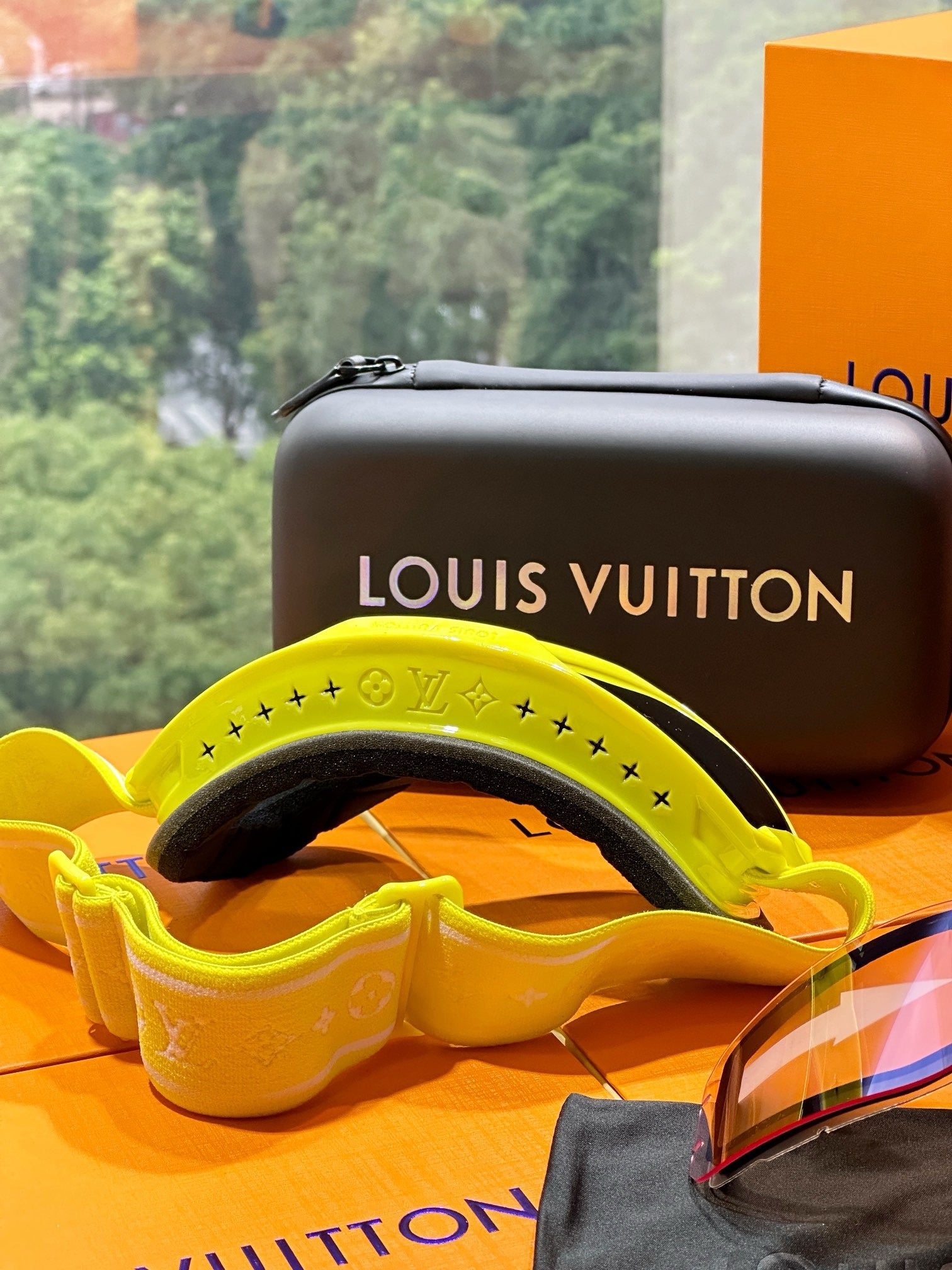 CUSTOM LV SNOW MASK