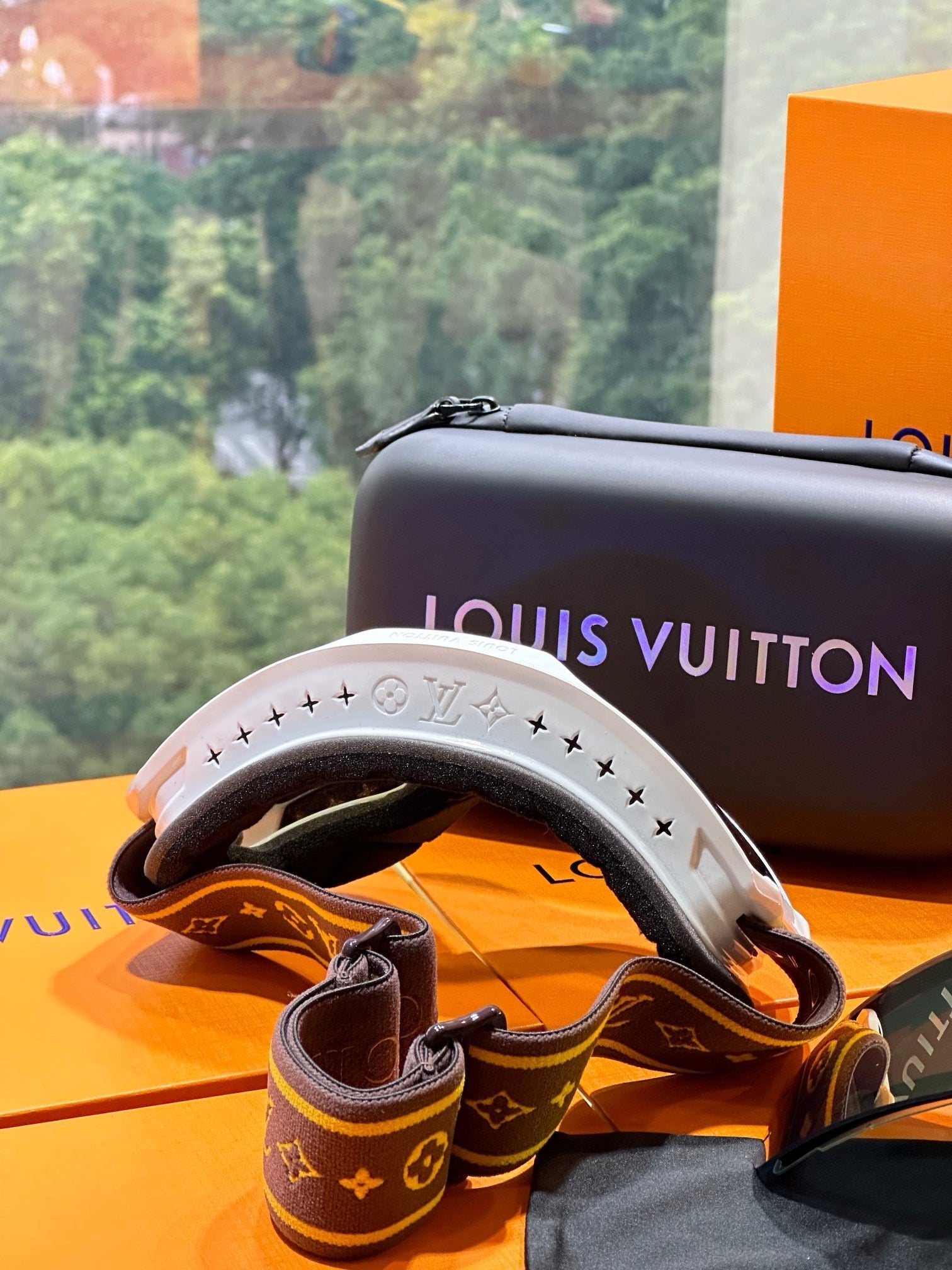 CUSTOM LV SNOW MASK