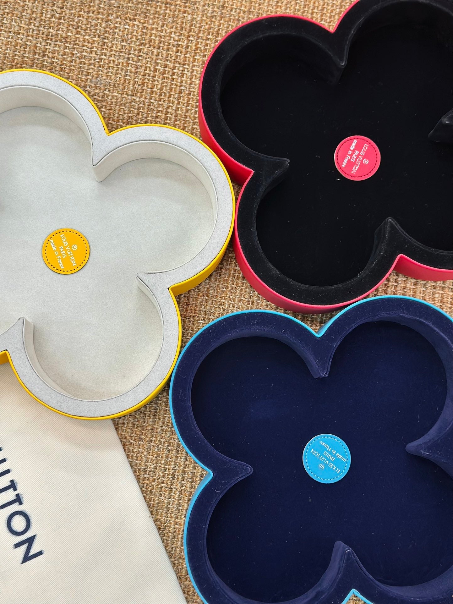 CUSTOM LV FLOWER TRINKET BOWL