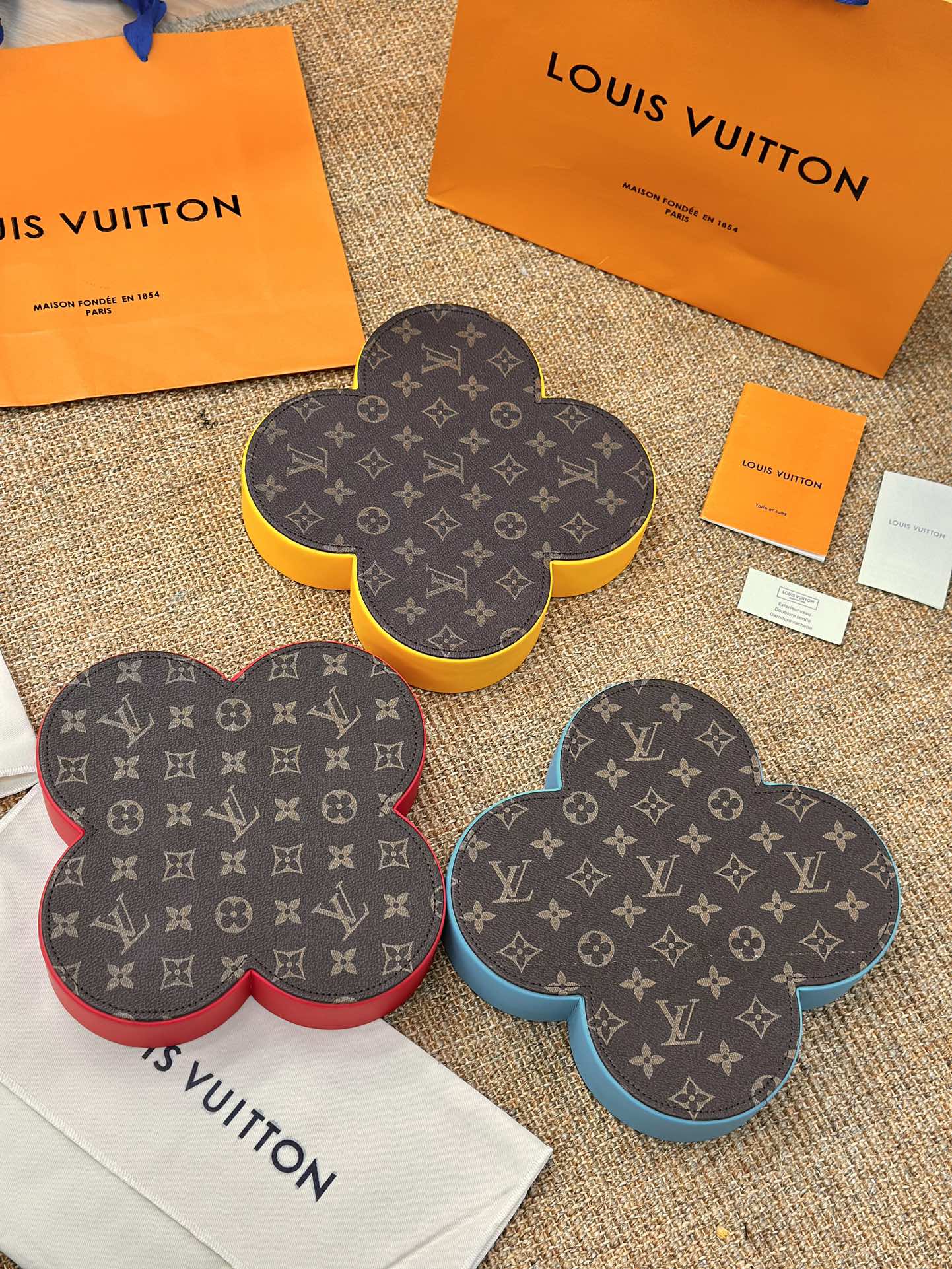 CUSTOM LV FLOWER TRINKET BOWL