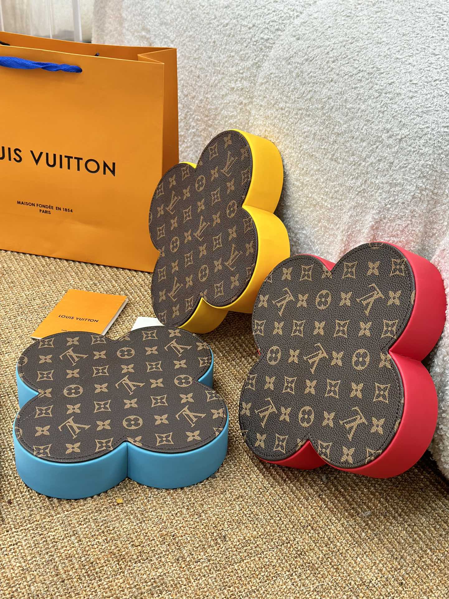 CUSTOM LV FLOWER TRINKET BOWL