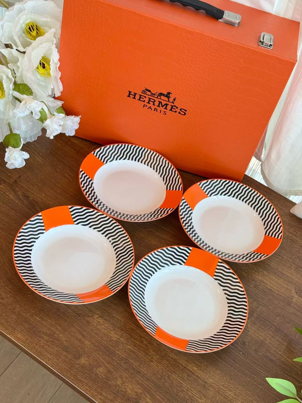 CUSTOM HERMES DINING TABLEWARE SET 2.0