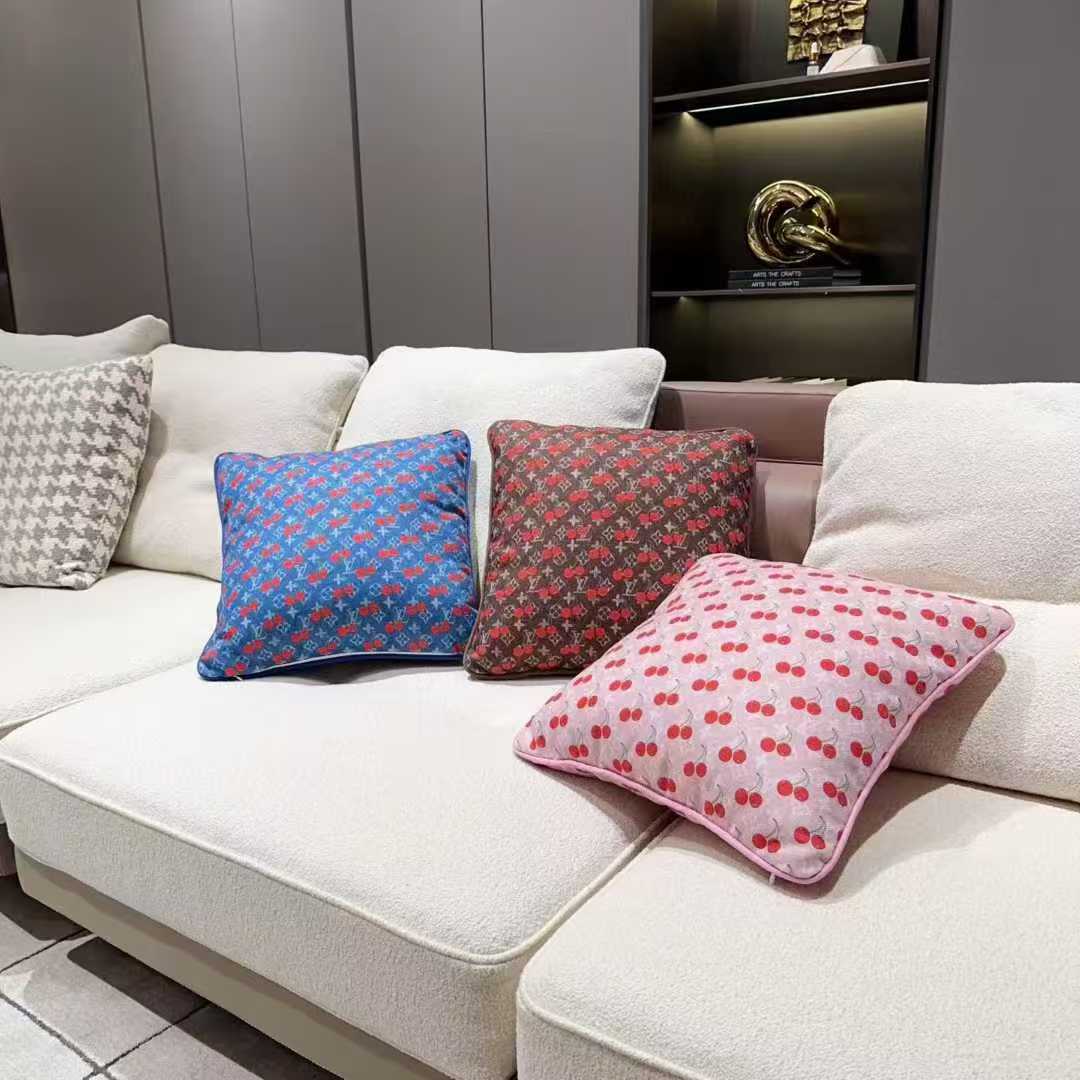 LV CHERRY PILLOW 2.0