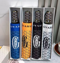 CUSTOM GOYARD RETRACTABLE UMBRELLA