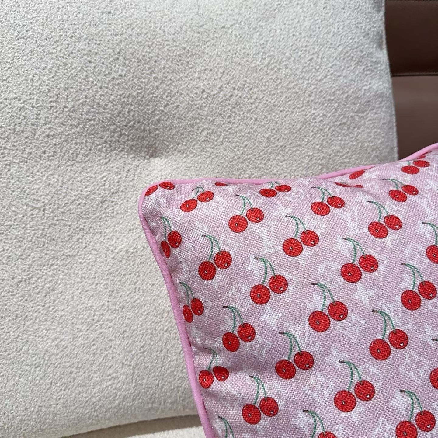 LV CHERRY PILLOW 2.0