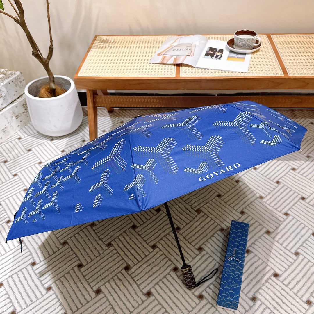 CUSTOM GOYARD RETRACTABLE UMBRELLA