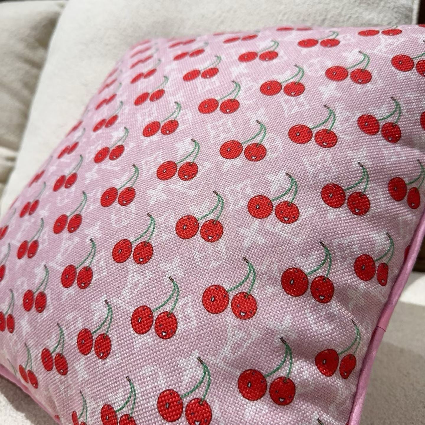 LV CHERRY PILLOW 2.0