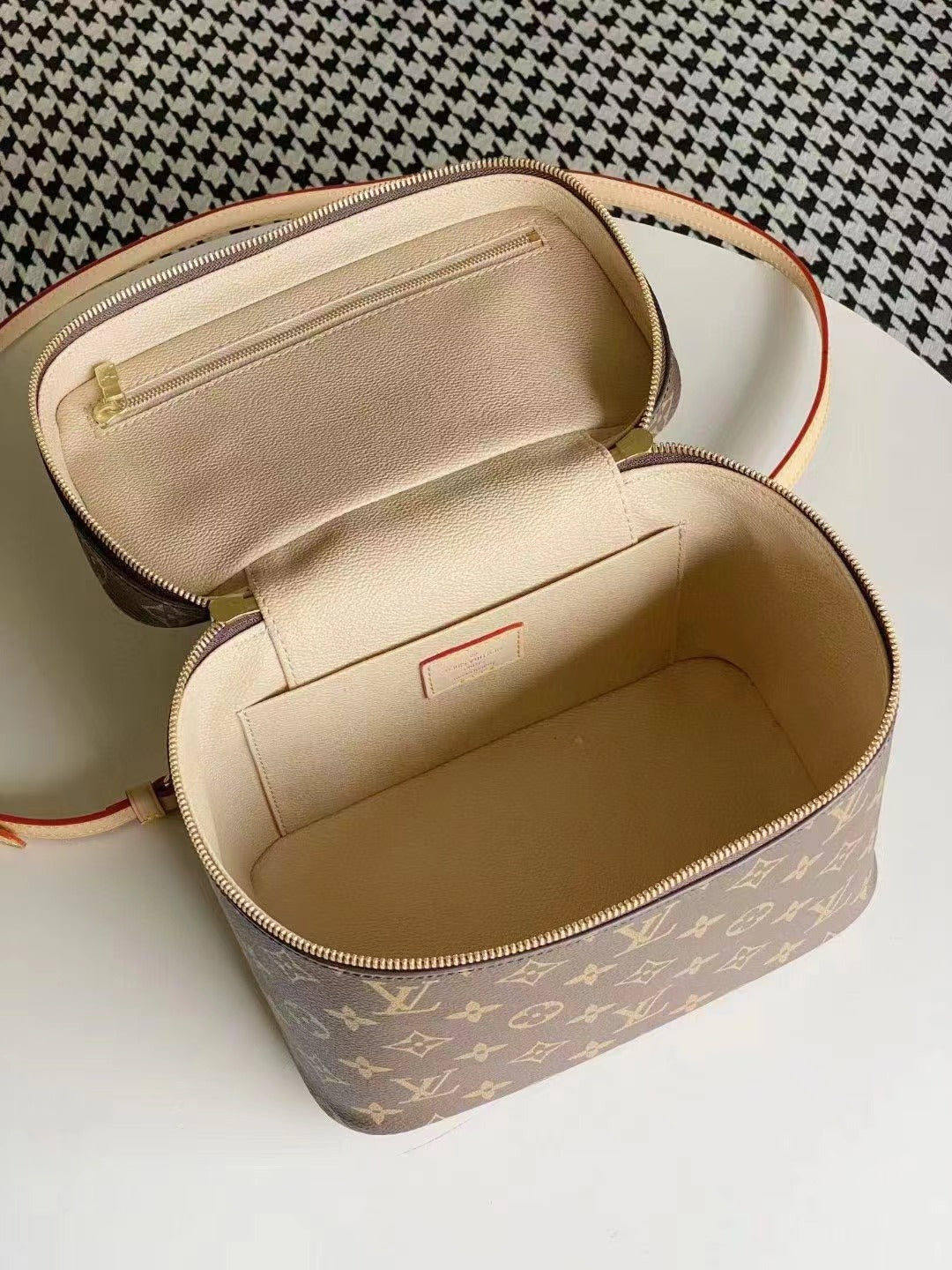 CUSTOM LV MAKE UP VANITY BAG