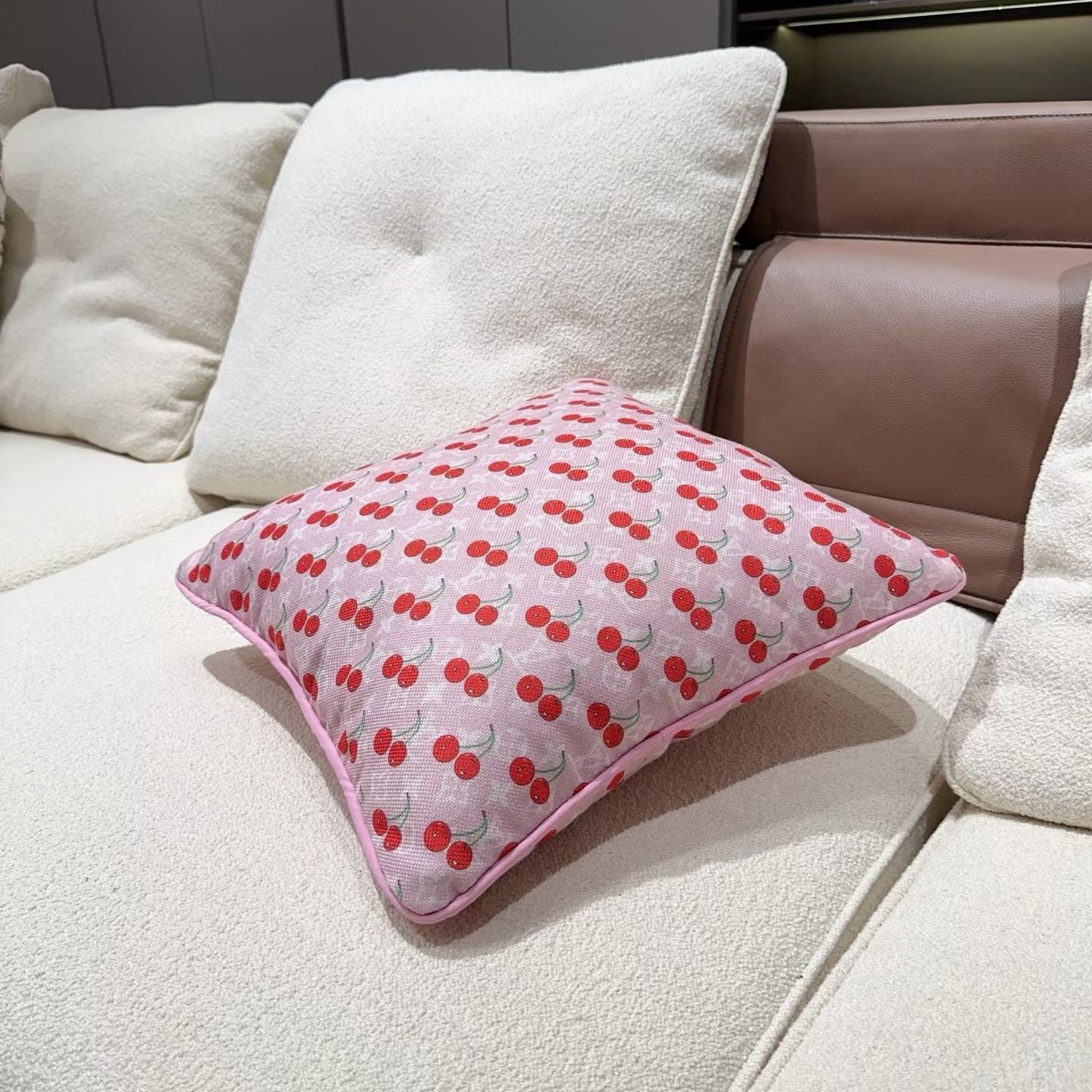 LV CHERRY PILLOW 2.0