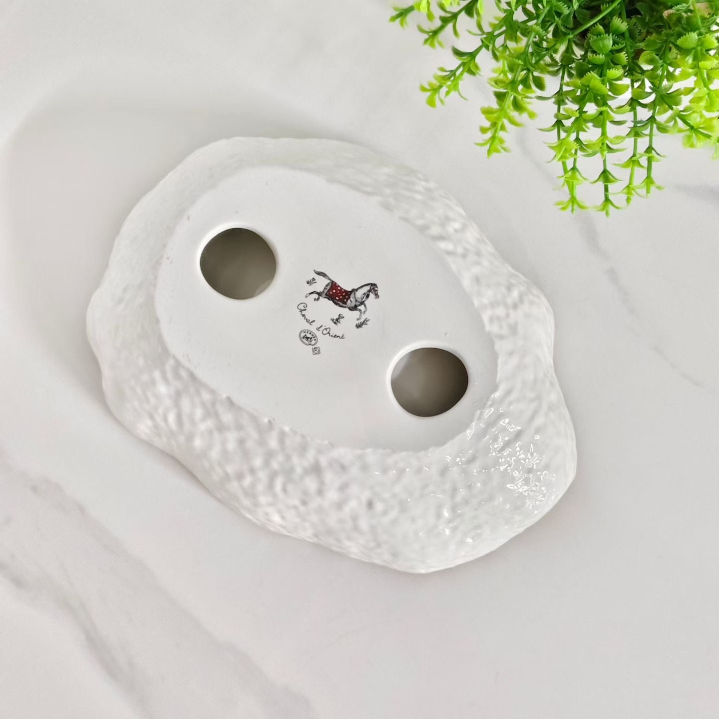 HERMES PORCELAIN ASHTRAY