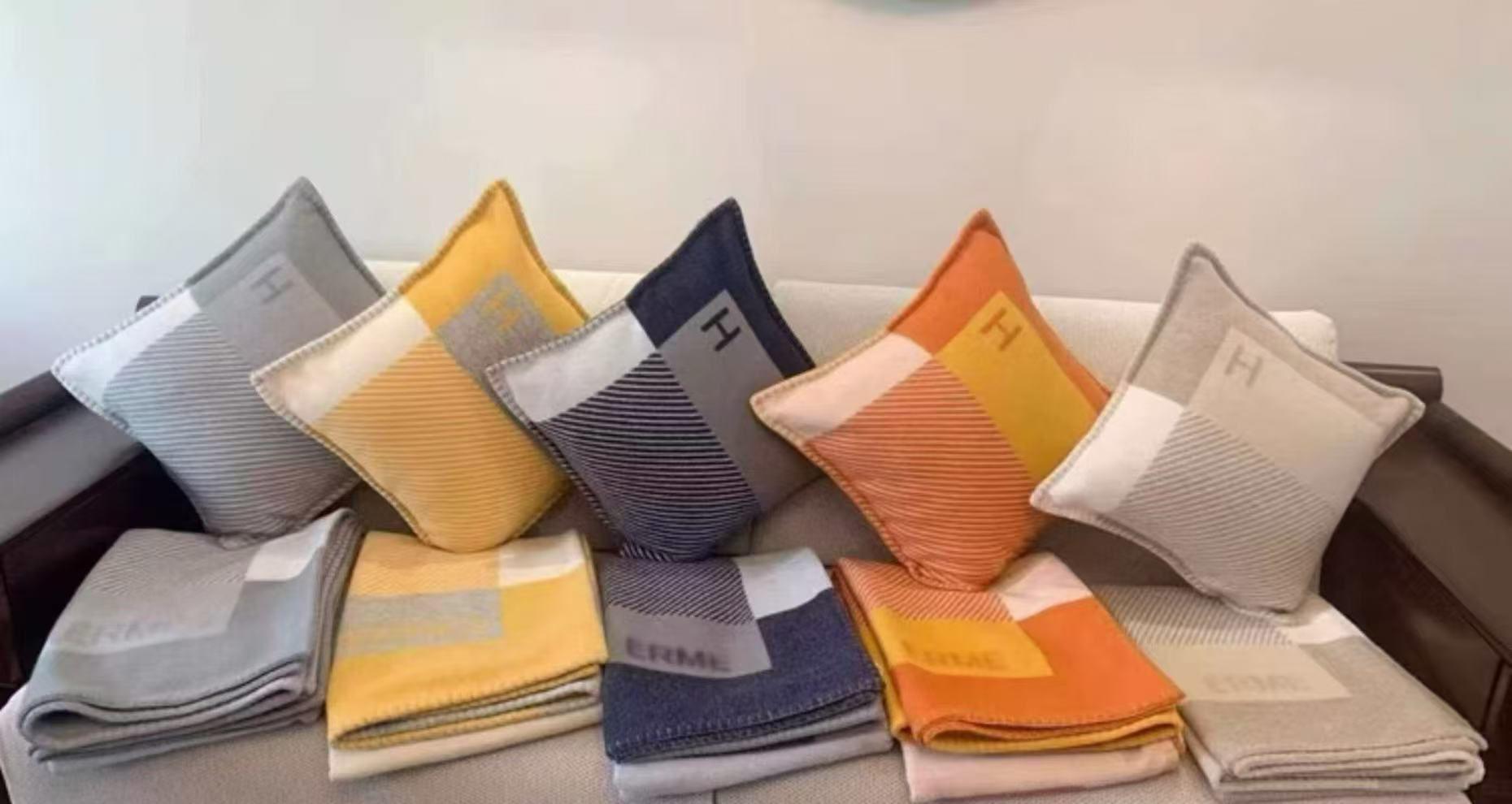 HERMES WOOL RIVIERA THROW BLANKET 2.0