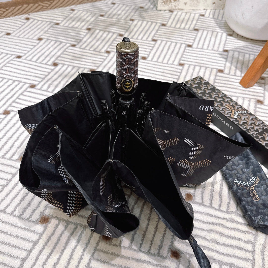 CUSTOM GOYARD RETRACTABLE UMBRELLA