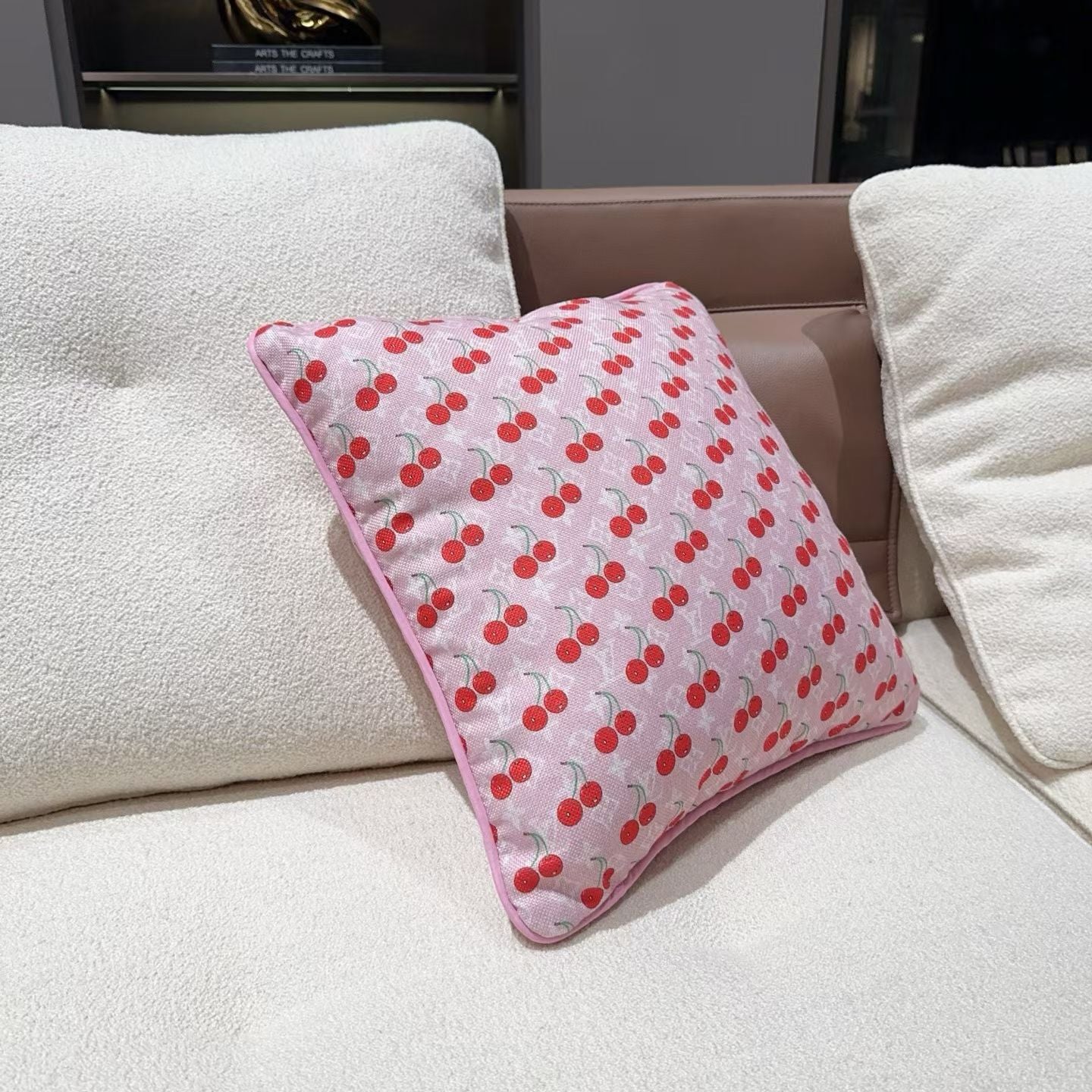 LV CHERRY PILLOW 2.0