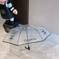 COCO TRANSPARENT RETRACTABLE UMBRELLA