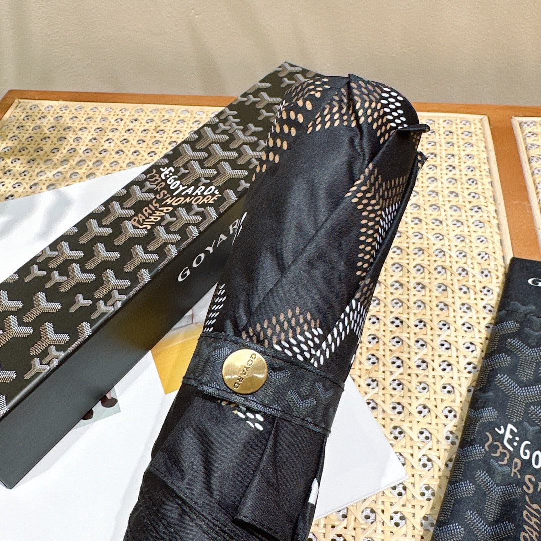CUSTOM GOYARD RETRACTABLE UMBRELLA